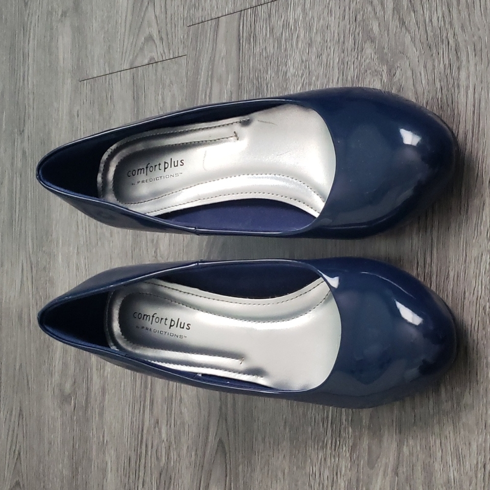 Navy Blue High Heels